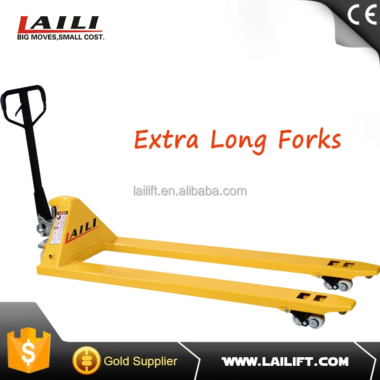 
Hydraulic Pump Hand Pallet Truck Manual Fork Lifter 