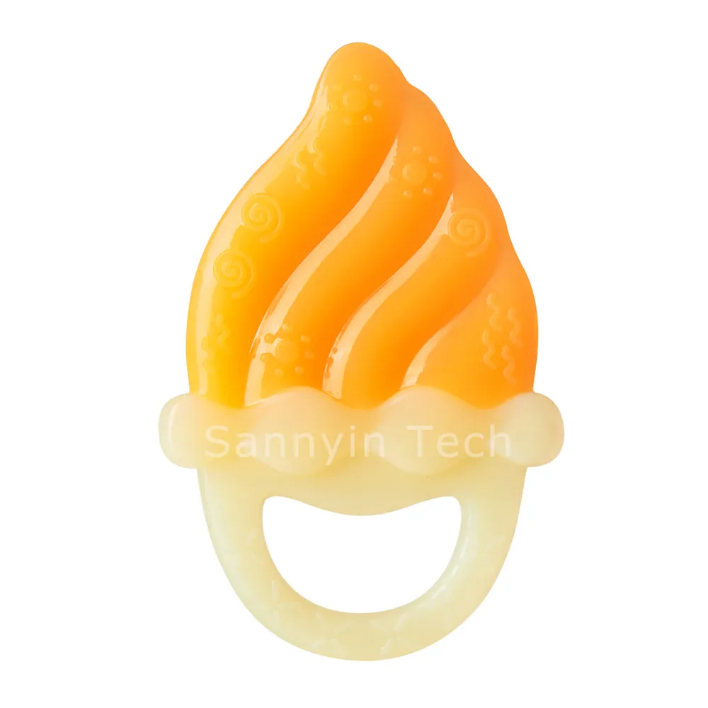 Cute  Panda & Ice Cream & Giraffe Sharp New Design And Best Quality  Gife Gum Massager Of  cooling Baby Teether