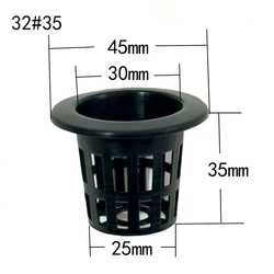 32#35 Agriculture microgreen growing plants hydroponic vegetable cultivation lettuce pots net pots