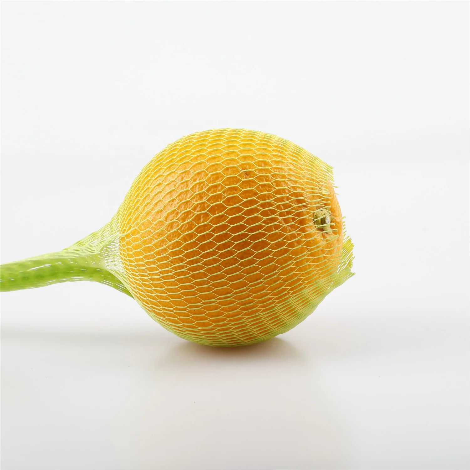 
100% Orange Degradable & Compostable Cornstarch Protection Netting Bag DAB-3-24 fruit and vegetable packaging nets 