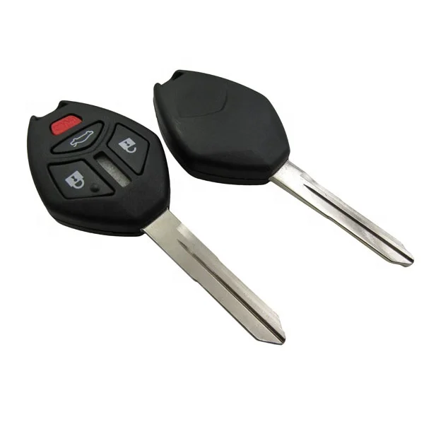 Universal remote control car key for Mitsubishi 3+1 button auto key blank