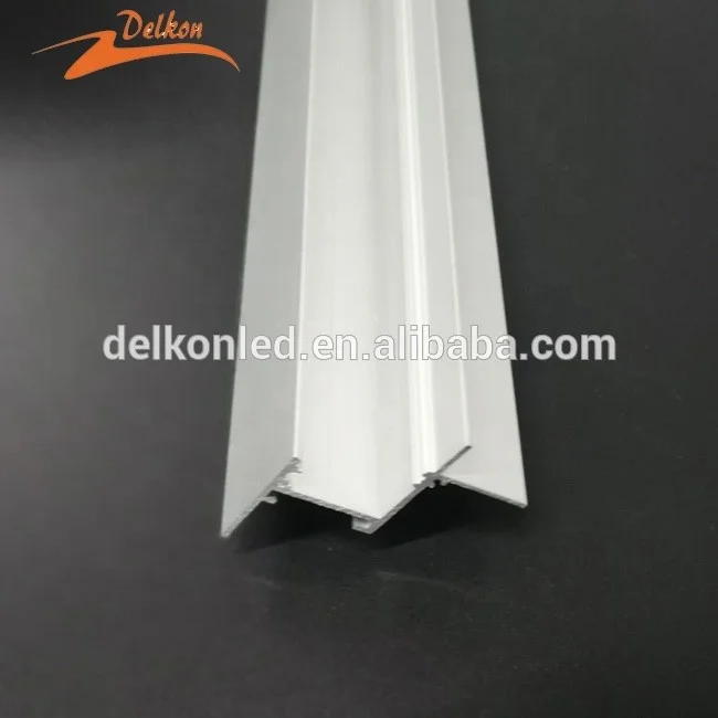 Delkon 46*50mm Aluminum LED Strip Light Profile Channel  Housing for Wall and Ceiling