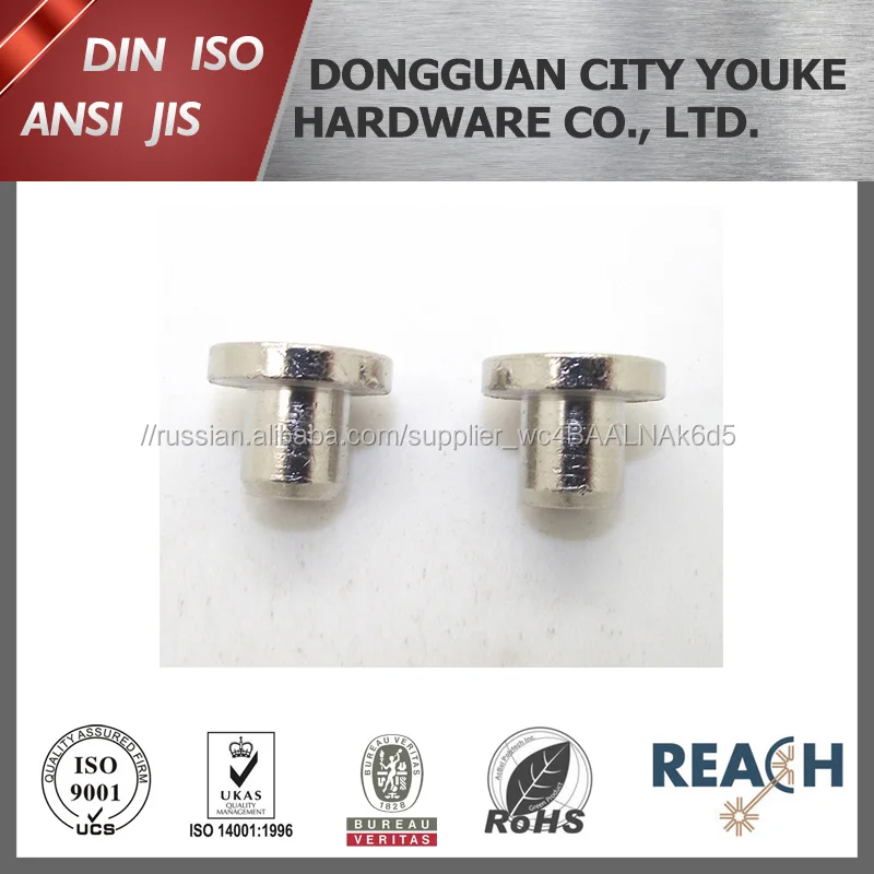 Плоская голова Твердые заклепки