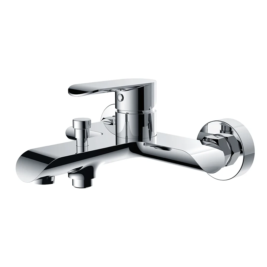 
Classic Bathtub Faucet Bathing Shower Bathroom Wall Mounted Hot And Cold Bath Faucet Set Mixer 