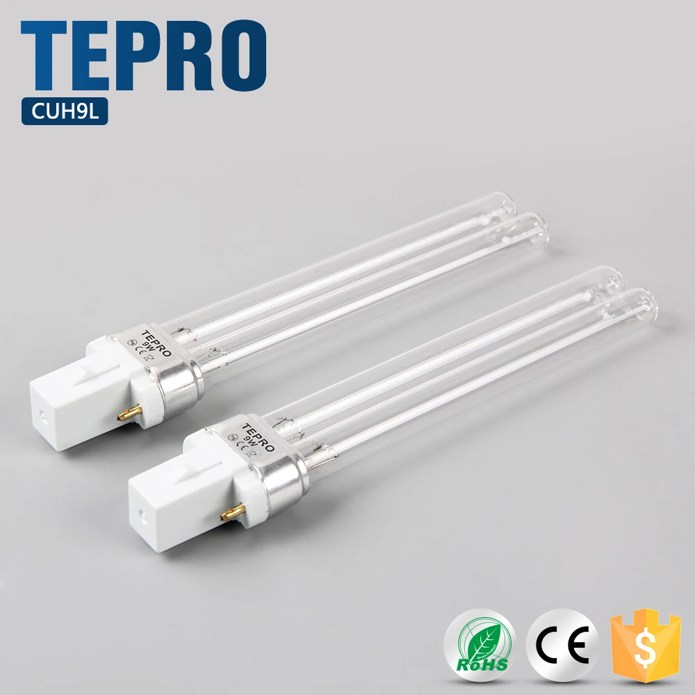 H тип 12 ММ ультрафиолетовый УФ-излучение стерилизатор колбы 5 Вт 7 Вт 9 Вт 11 Вт 13 Вт дезинфекции погружной УФ-лампы