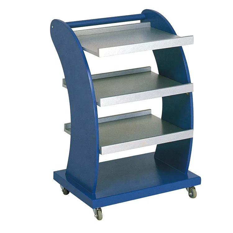 
Modern style beauty salon trolley cart with lock 