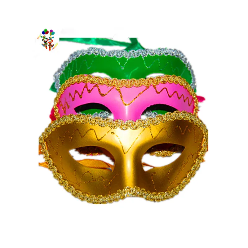 Cheap Plastic Custom Wedding Fantasy Masquerade Ball Dance Party Masks HPC-0441