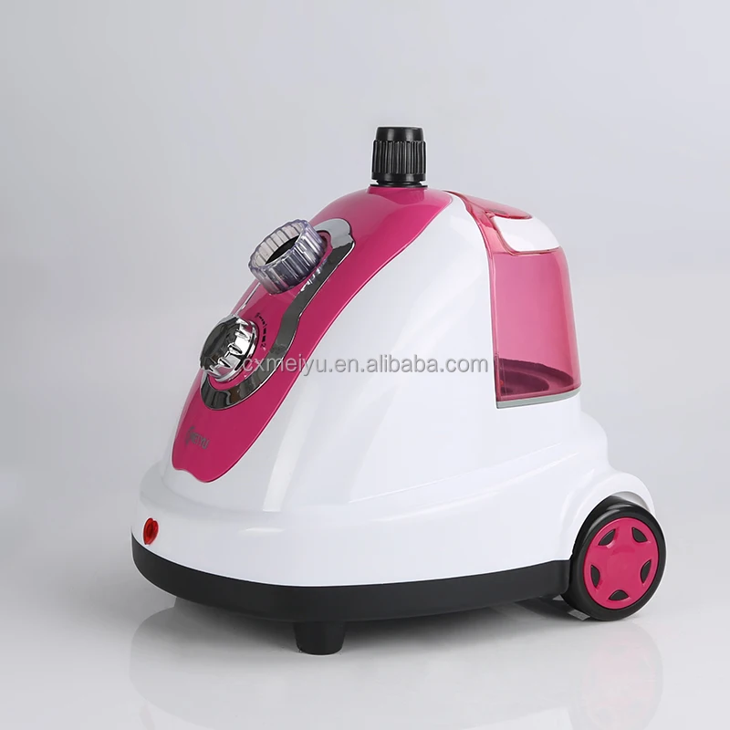 Professional Clothes Rolling Portable Standing Steam Iron Brush Fabric Garment Steamer Wrinkle Remover