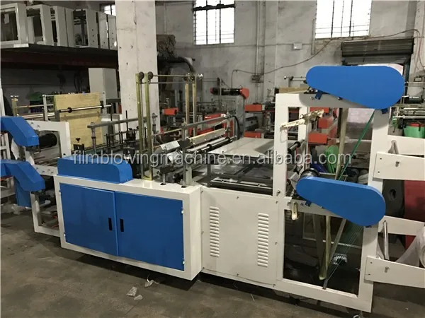 CHINA FACTORY PRICE PE plastic nylon Flat Garbage bag on roll machine price