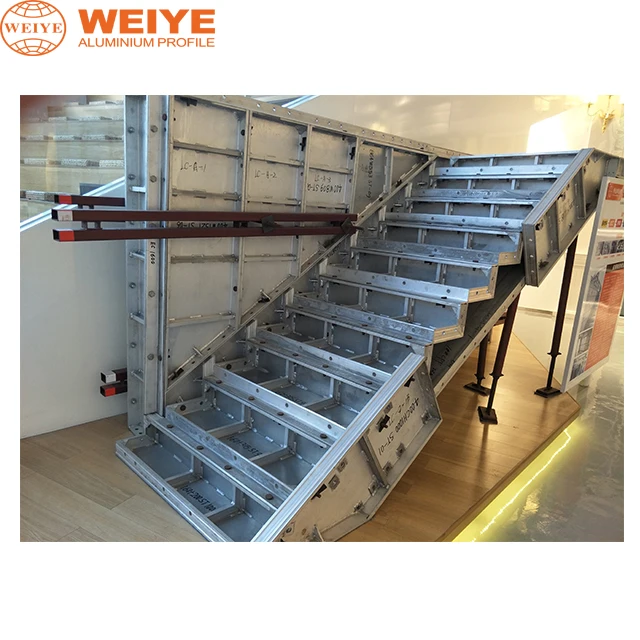 large extrusion factory construction material concrete aluminium formwork