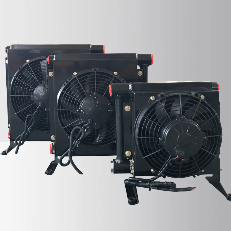 Easy Install Hydraulic Oil Cooler for Elevator with 12 Volt Fan