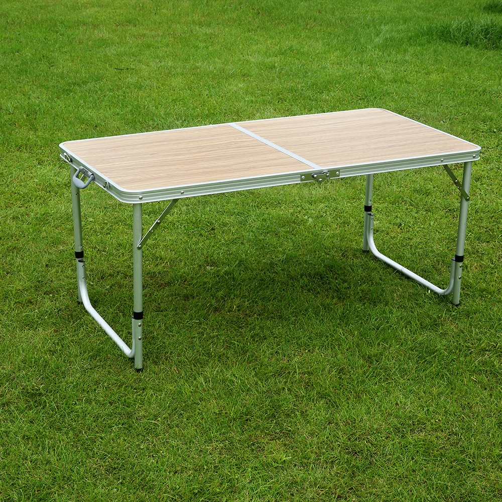 Удобный алюминиевый складной стол для кемпинга