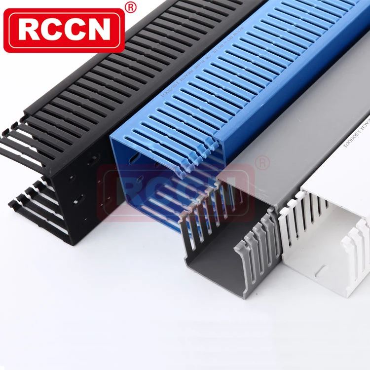 RCCN Insulated environmental temperature resistance workshop management network Accessory Wiring PVC trunking Cable duct