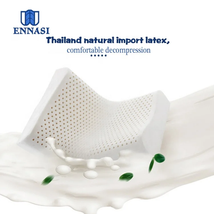 Comfortable Natural Latex Contour Body Sleep Pillow from Factory Directly