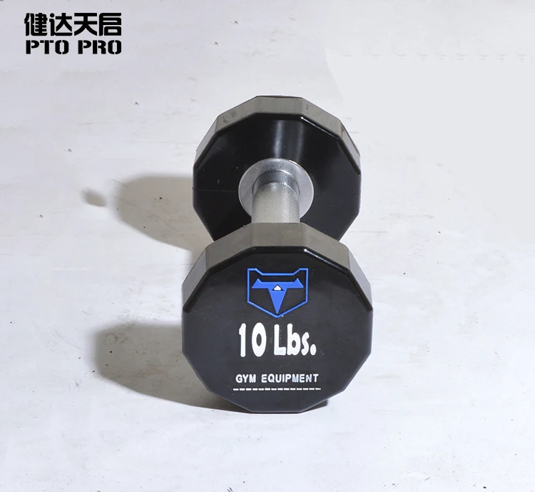 2018 new style fashion round head training dumbbell pu