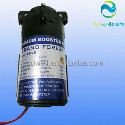 
Производство изоляционный рычаг Grand Forest Электрический диафрагменный Бустерный Насос для системы обратного осмоса 