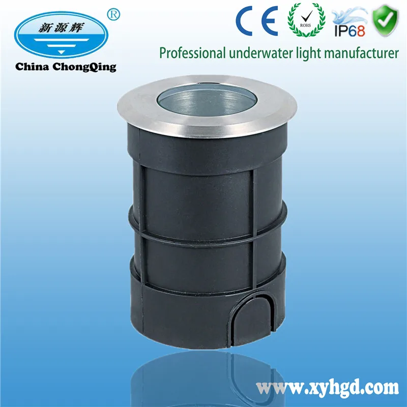 Украшения сада открытый полы 3 Вт цвет RGB LED подземный свет наружного освещения