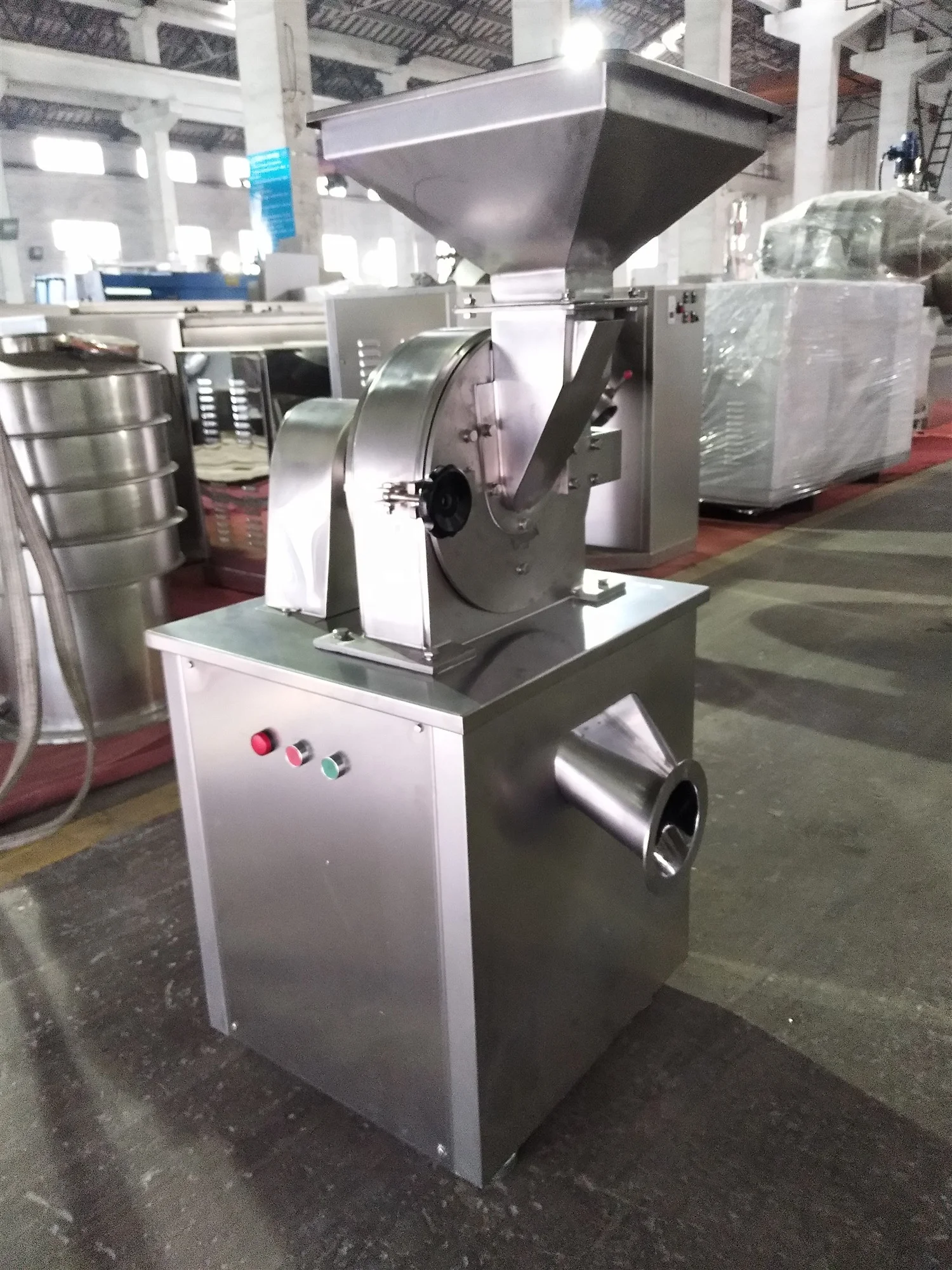 Plastic cryogenic food hammer ultra fine grinding mill