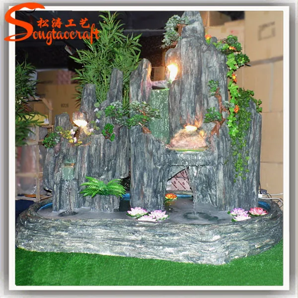 Искусственное стекло, украшение для дома, водопад, искусственная скала, водопад