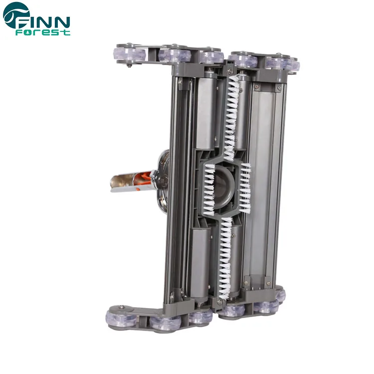 Automatic Flexible No Dead Corner Cleaning Vacuum Head Aluminum Vacuum Head Vacuum Cleaner Brush Head