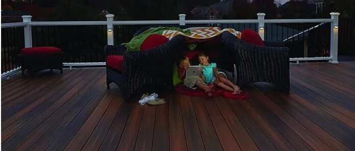 Синтетические длинные жизни древесно-полимерного композита настил пола настил веранда балкон пол