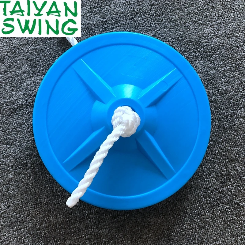 
Children Outdoor Monkey Disc Swing Seat with Knotted Rope 