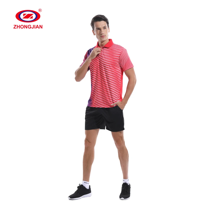 New Badminton Shirts Set Women/Men Sport Shirt Tennis Shirts Table Tennis T-shirt Running Sportswear Tshirt + Shorts for Unisex