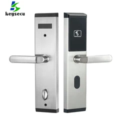 Electronic security door locks hotel swipe card door lock system with software