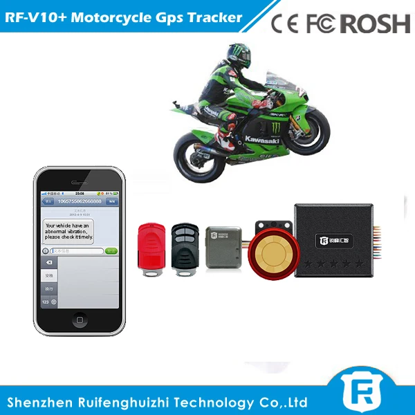 Reachfar cheap mini anti-theft gsm gps bike tracker for motorcycle alarm system