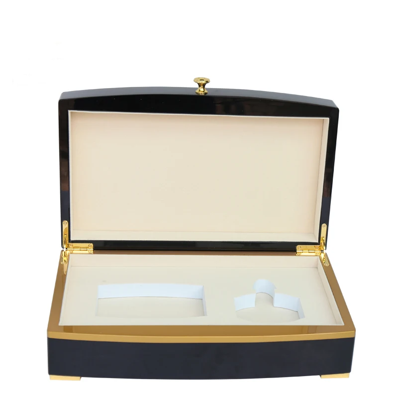 High Quality Wholesale Custom luxury wood perfume packaging box wooden gift box
