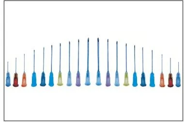 Лидер продаж в мире, Прямая поставка с завода, одноразовая гиподермическая игла CE & ISO OEM 20 г, 21 г, 22 г, 23 г, 24 г, 25 г, 26 г, 27 г для шприца