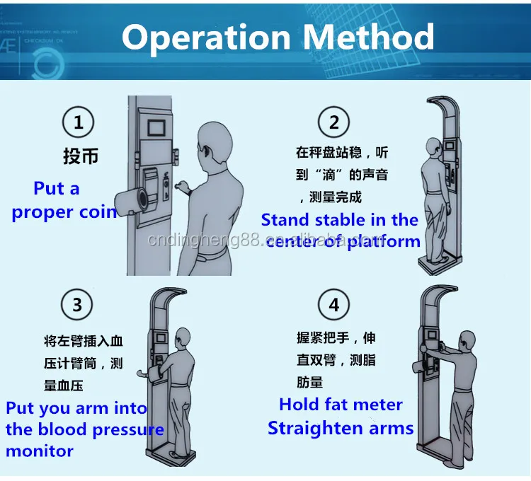 Digital Electronic Measuring Height and Weight Scales Mother Baby Type Height Measuring Scale