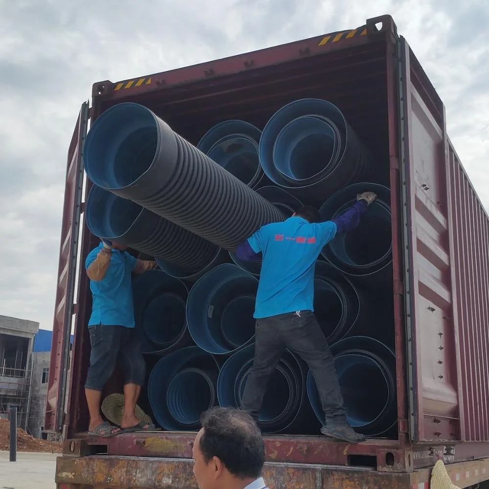 
HDPE Double-wall Corrugated Pipe 