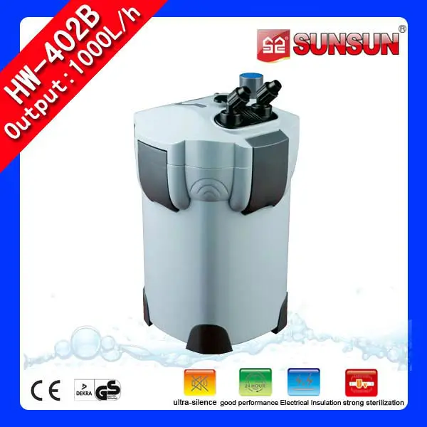 SUNSUN 1000L/h Аквариум Внешний канистра фильтра HW-402B Лидер продаж модель ~!