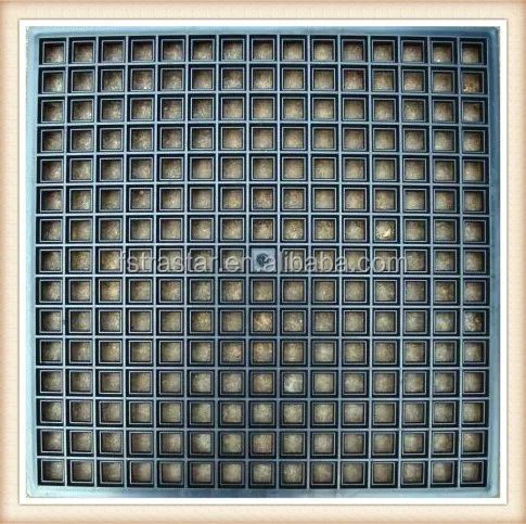 High quality plastic Mosaic tray mosaic tile grid for glass ceramic mosaic tile mounting