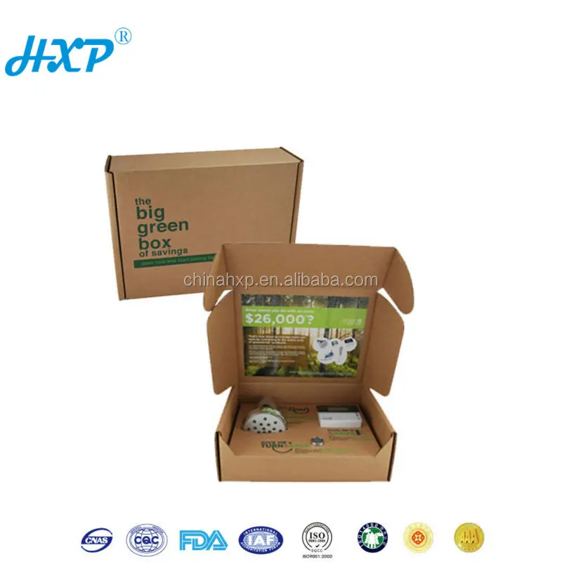 Производитель оптовая упаковки печатных картонная коробка пробки