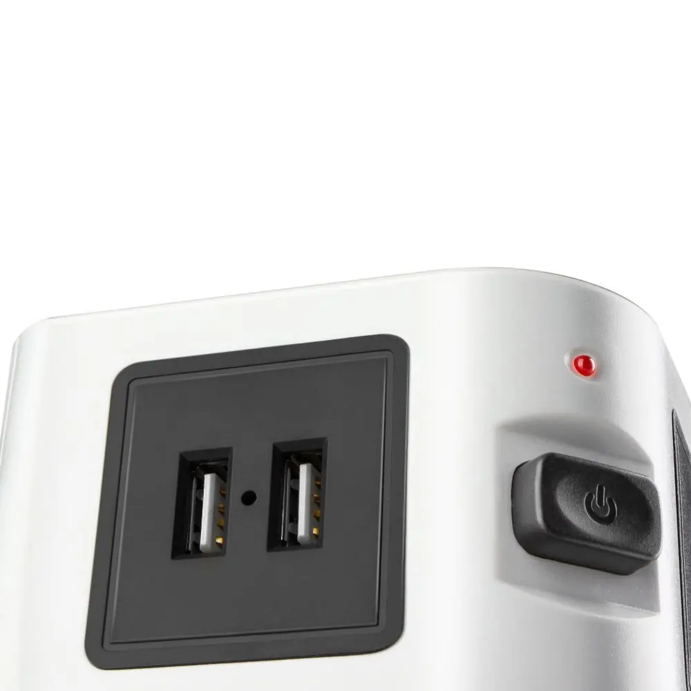 USA Plug Outlets Powerstrips Bar Stand Tower, Individual Switch, 6.5 FT Extension Cord