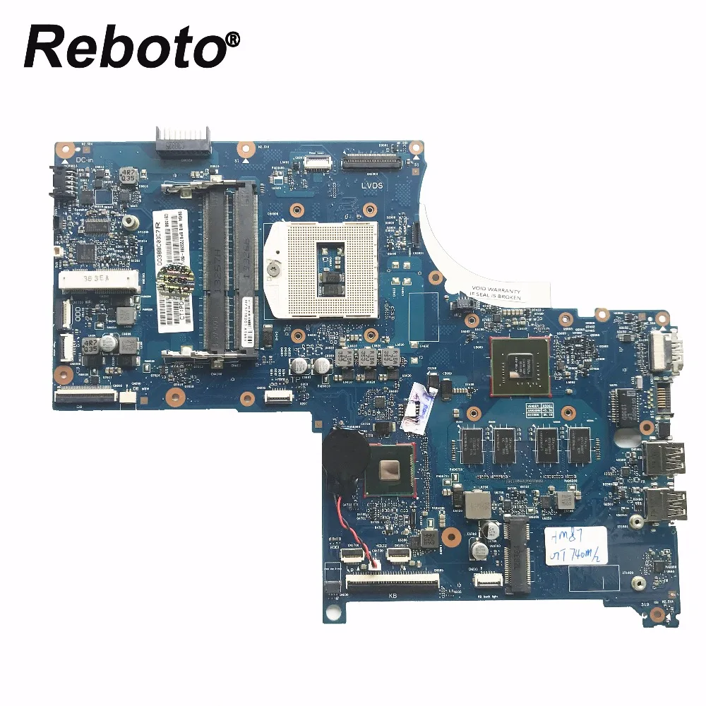 For Envy 17 17-J Laptop Motherboard HM87 PGA947 GT740M 2GB 720266-501 17SBGV2D-6050A2549801-MB-A02 100% Tested Fast Ship