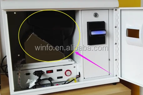 Мини-размер маркер и монетоприемник машина для прачечной