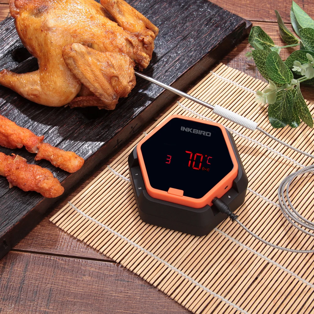 Inkbird Smart Digital Wireless Meat Thermometer IBT-6X With Six Probe
