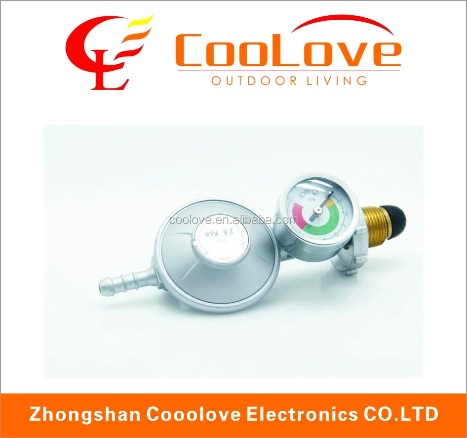 outdoor gas heater propane pressure regulator reducer