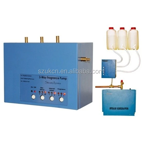 3-сторонний выход аромат насос/ароматический раздатчик для влажной Паровая сауна