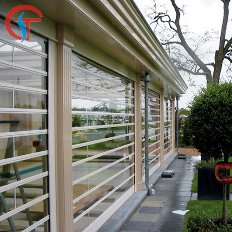 Polycarbonate roll-up door,commercial roll-up door,transparent roll-up door