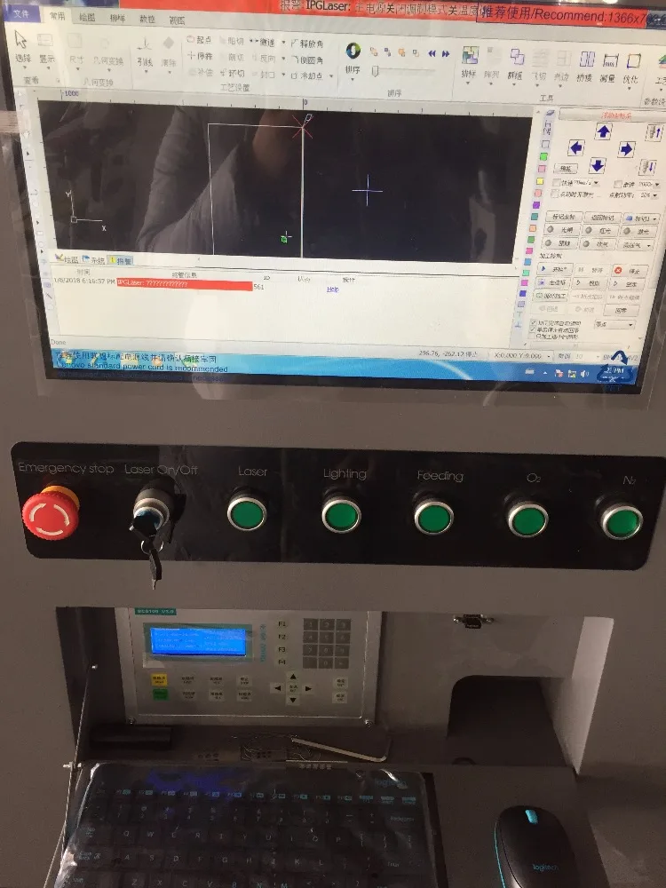 Fiber laser cutting machine maquina de corte