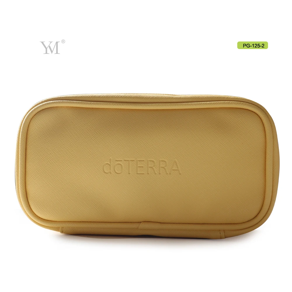 
wholesale travel essential oil carrying bag organiser leather essential oil case 