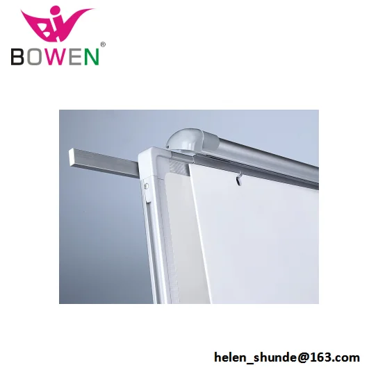 
Mobile Flip Chart Flipchart Stand roll up whiteboard with roller wheels 