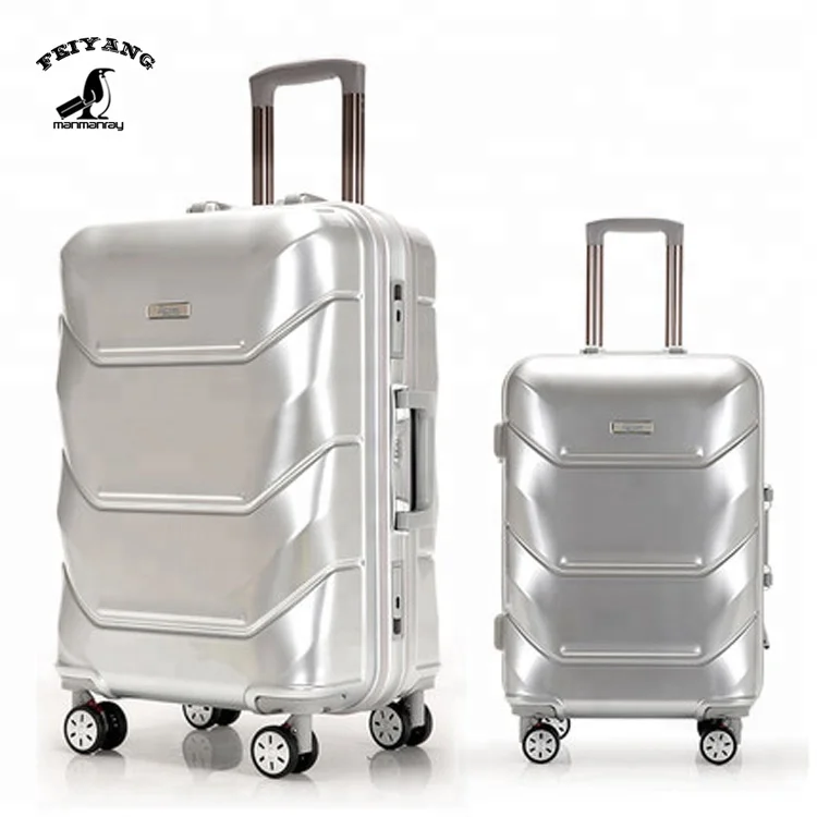 New fashion mirror ABS aluminum frame luggage eminent luggage sets boarding suitcase