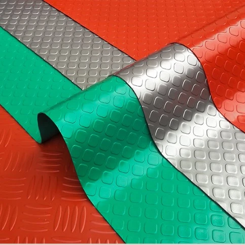 Anti slip floor matting