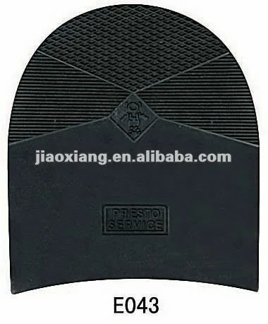 Резиновый Каблук для ремонта мужской обуви, резиновый полукаблук E004