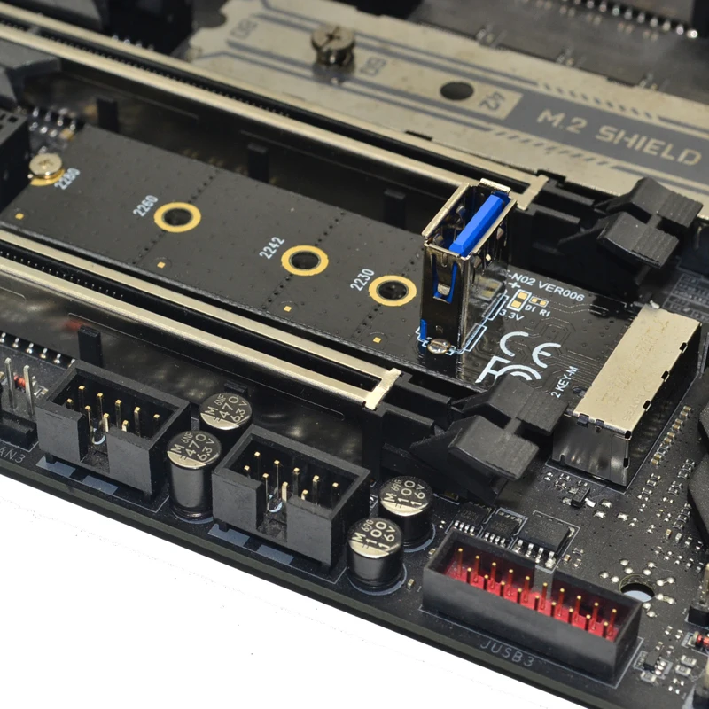 Panto latest M.2 pcie riser 60CM M.2 NGFF Key M to 16X Riser Card